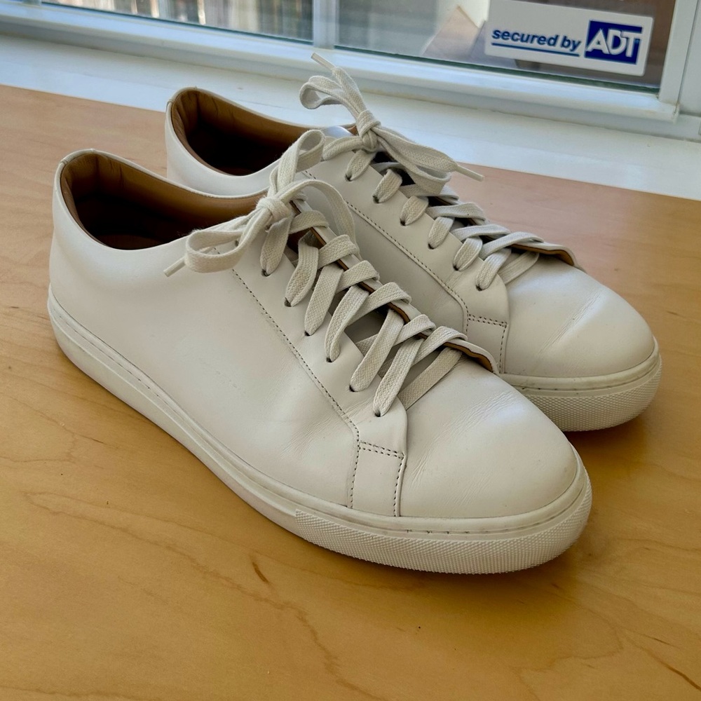 Thursday White Premier Low Top Sneakers Size 10.5 - Picture 4 of 9